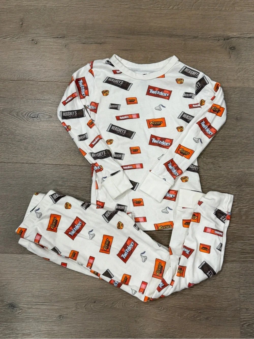 Monica & Andy Halloween Candy Cotton Pajama Set Long Sleeve